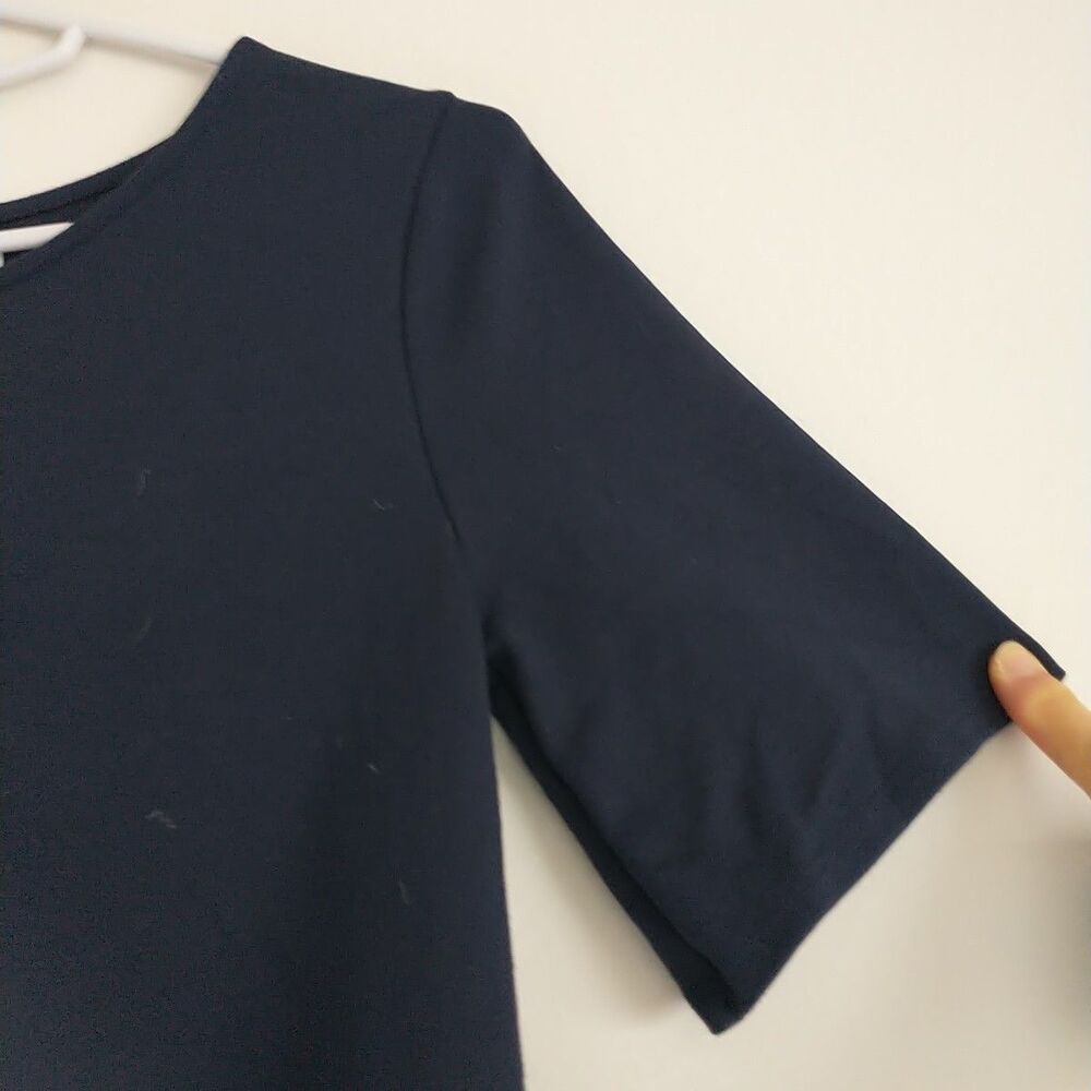 Ripley Rader T-shirt Top Womens 2 Navy Blue Short Sleeve Cotton Capsule*READ - Picture 2 of 9
